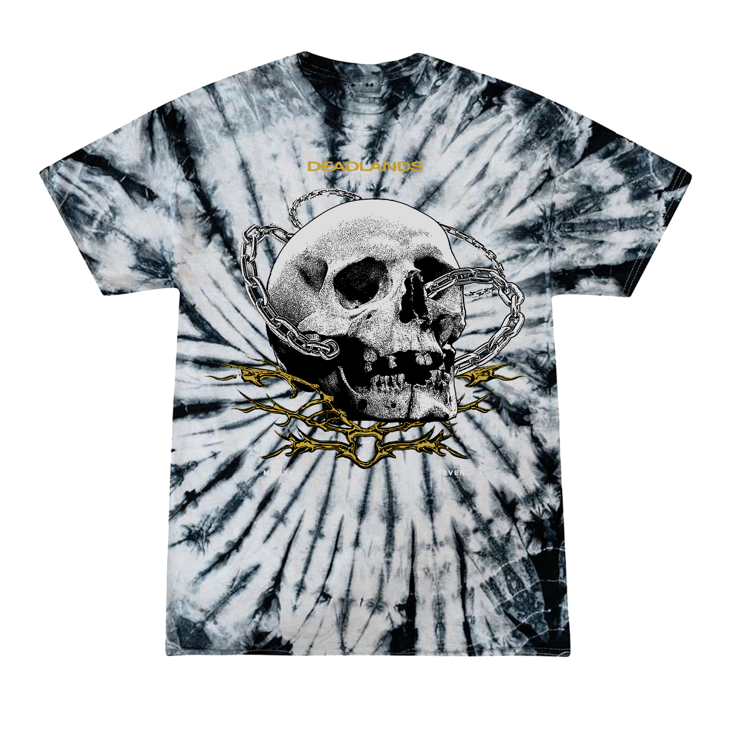 SEVEN. Skull Tee (Tye-Dye)